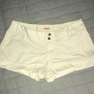White shorts